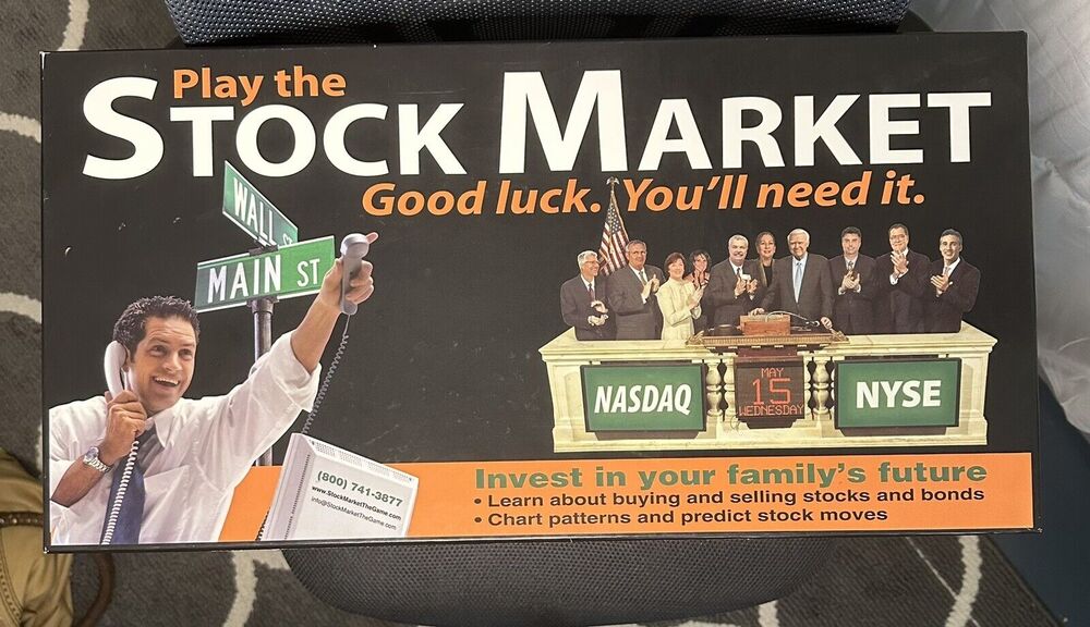 Play The Stock Market Board Game A Gift From Todd Hoffman